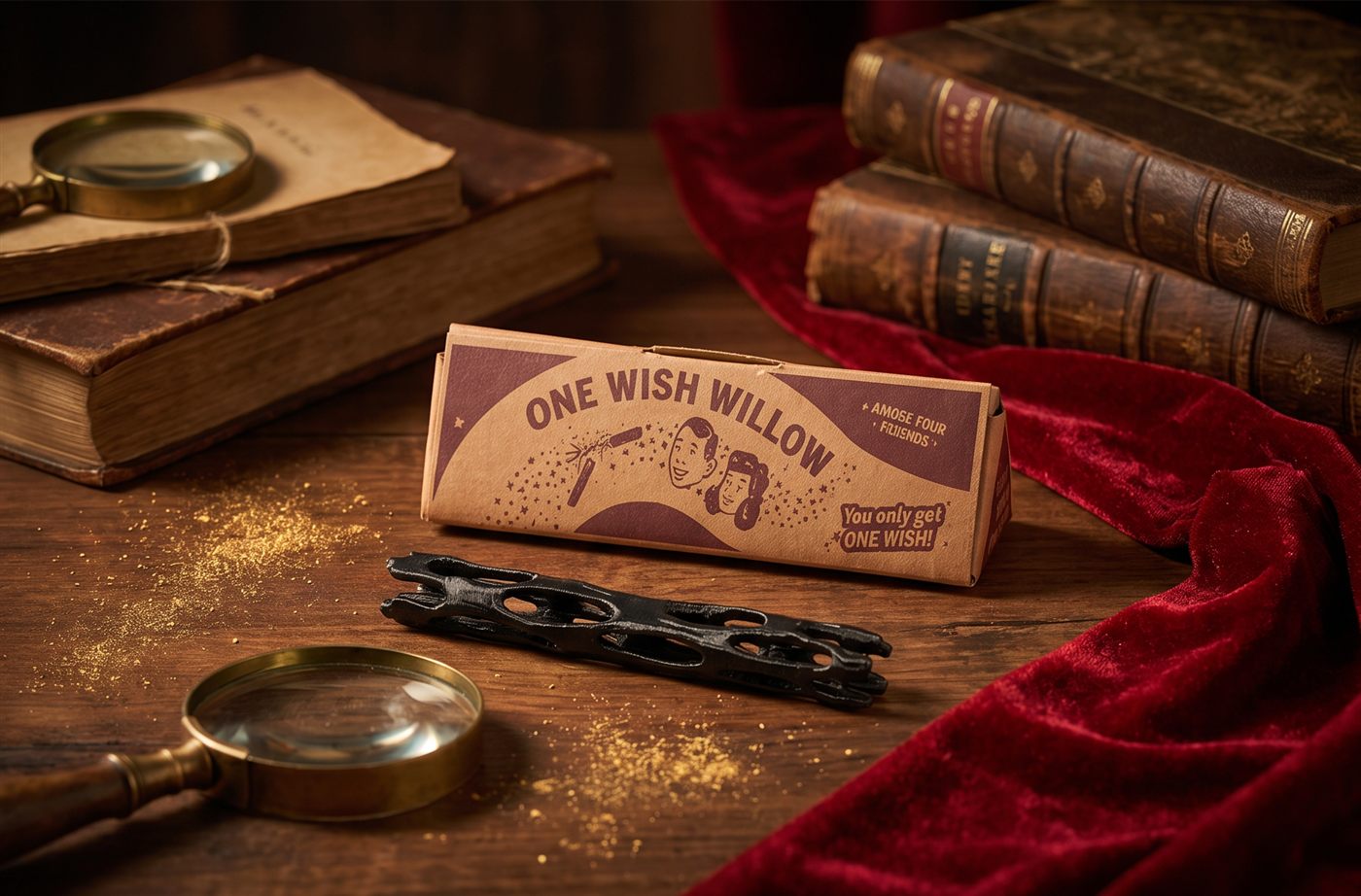 One Wish Willow with its retro box